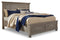 Lettner Light Gray King Panel Storage Bed - SET | B733-58 | B733-76 | B733-99 - Nova Furniture