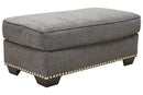 Locklin Carbon Ottoman - 9590414 - Nova Furniture