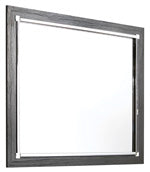 Lodanna Gray Bedroom Mirror (Mirror Only) - B214-36 - Nova Furniture