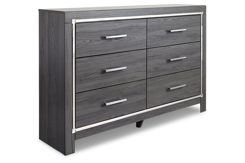 Lodanna Gray Dresser - B214-31 - Nova Furniture