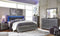 Lodanna Gray LED Panel Bedroom Set - SET | B214-54 | B214-57 | B214-96 | B214-31 | B214-92 - Nova Furniture