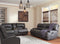 McCaskill Gray Power Reclining Living Room Set - SET | U6090047 | U6090096 - Nova Furniture
