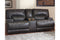 McCaskill Gray Power Reclining Loveseat with Console - U6090096 - Nova Furniture
