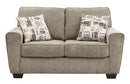 McCluer Mocha Loveseat - 8100335 - Nova Furniture