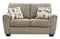McCluer Mocha Loveseat - 8100335 - Nova Furniture