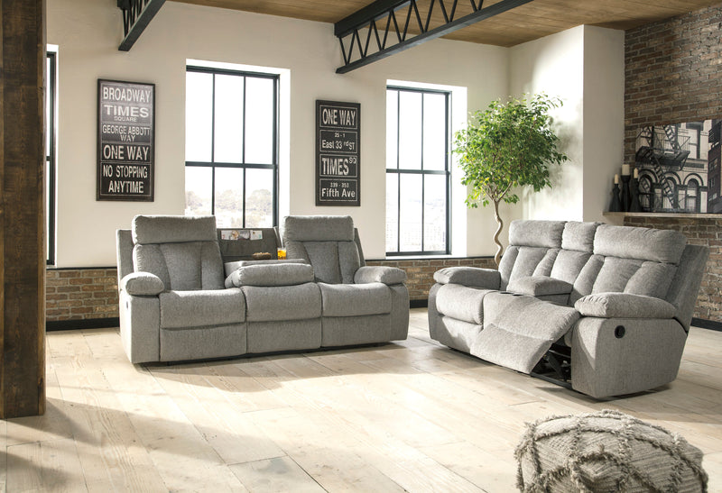 Mitchiner Fog Reclining Living Room Set - SET | 7620489 | 7620494 - Nova Furniture
