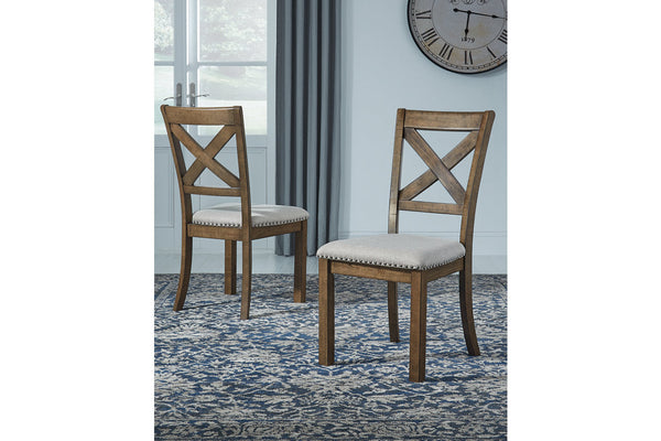 Moriville Beige Dining Chair, Set of 2 - D631-01 - Nova Furniture