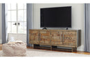 Mozanburg Rustic Brown 72" TV Stand - W665-68 - Nova Furniture