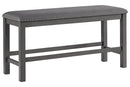 Myshanna Gray Dining Bench - D629-09 - Nova Furniture