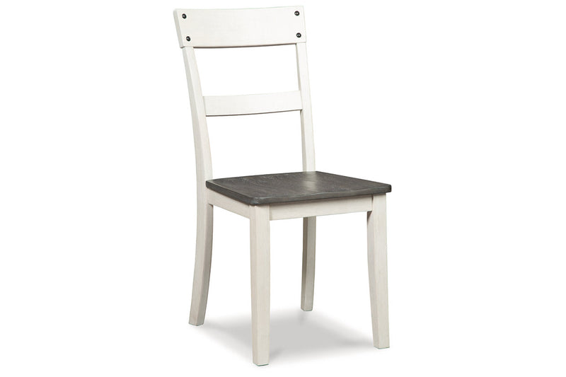Nelling Two-tone Dining Chair, Set of 2 - D287-01 - Nova Furniture