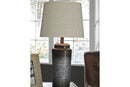 Norbert Gray Table Lamp, Set of 2 - L204064 - Nova Furniture