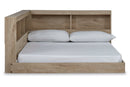 Oliah Natural Full Bookcase Storage Bed - SET | EB2270-165 | EB2270-182 - Nova Furniture