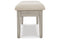 Parellen Beige/Gray 48" Bench - D291-00 - Nova Furniture