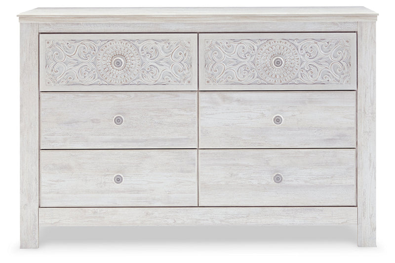 Paxberry Whitewash Dresser - B181-31 - Nova Furniture