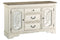 Realyn Chipped White Dining Server - D743-60 - Nova Furniture