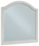 Robbinsdale Antique White Bedroom Mirror (Mirror Only) - B742-26 - Nova Furniture
