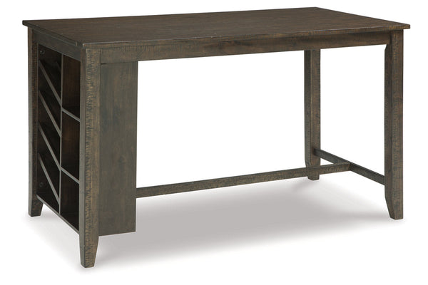 Rokane Brown Counter Height Dining Table - D397-32 - Nova Furniture