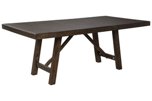 Rokane Brown Dining Extension Table - D397-35 - Nova Furniture