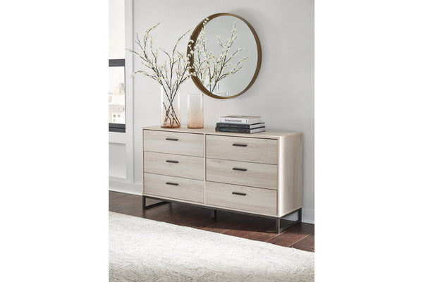 Socalle Light Natural Dresser - EB1864-231 - Nova Furniture