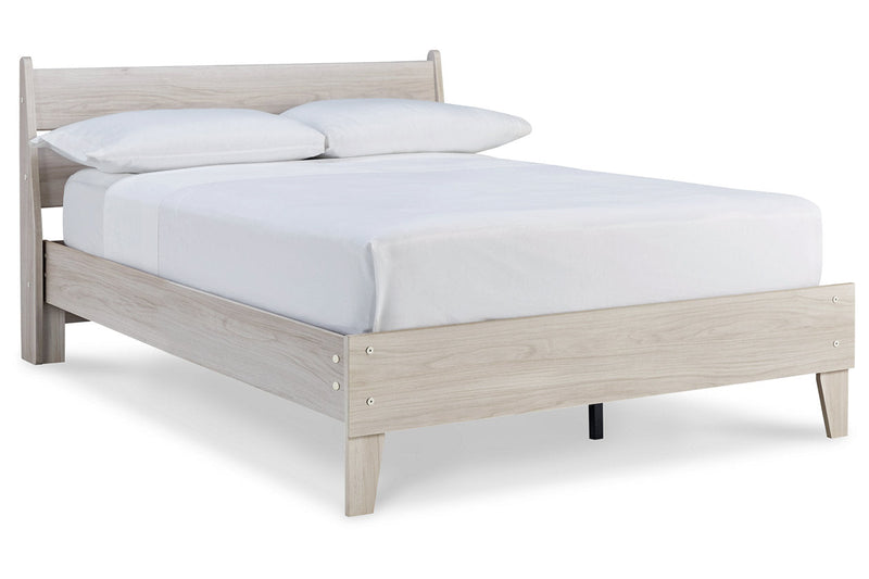 Socalle Natural Full Panel Platform Bed - SET | EB1864-112 | EB1864-156 - Nova Furniture
