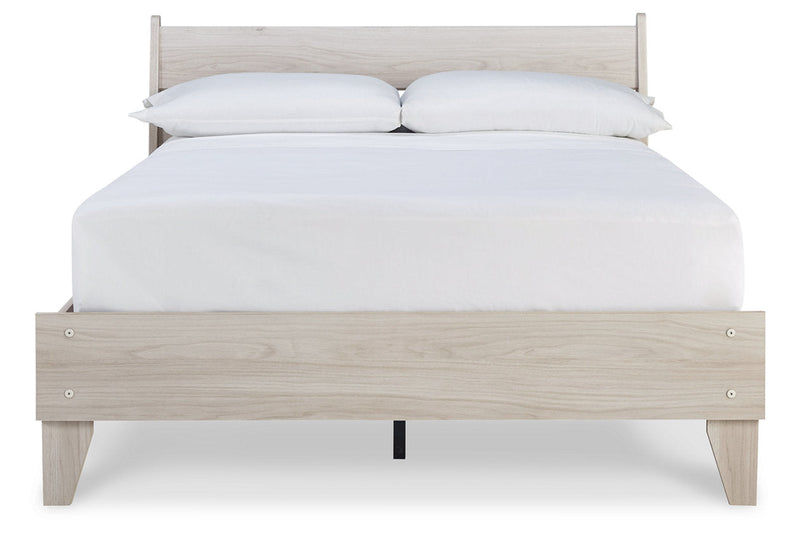 Socalle Natural Full Panel Platform Bed - SET | EB1864-112 | EB1864-156 - Nova Furniture