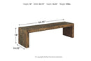 Sommerford Brown 65" Dining Bench - D775-09 - Nova Furniture