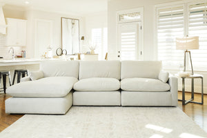 Sophie Light Gray  3-Piece LAF Sofa Chaise - SET | 1570416 | 1570465 | 1570446 - Nova Furniture