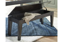 [SPECIAL] Trishcott Dark Brown Dining Storage Bench - D672-00 - Nova Furniture