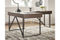 Starmore Brown 2-Piece Home Office Desk - SET | H633-34 | H633-34R - Nova Furniture