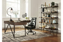 Starmore Brown 2-Piece Home Office Desk - SET | H633-34 | H633-34R - Nova Furniture