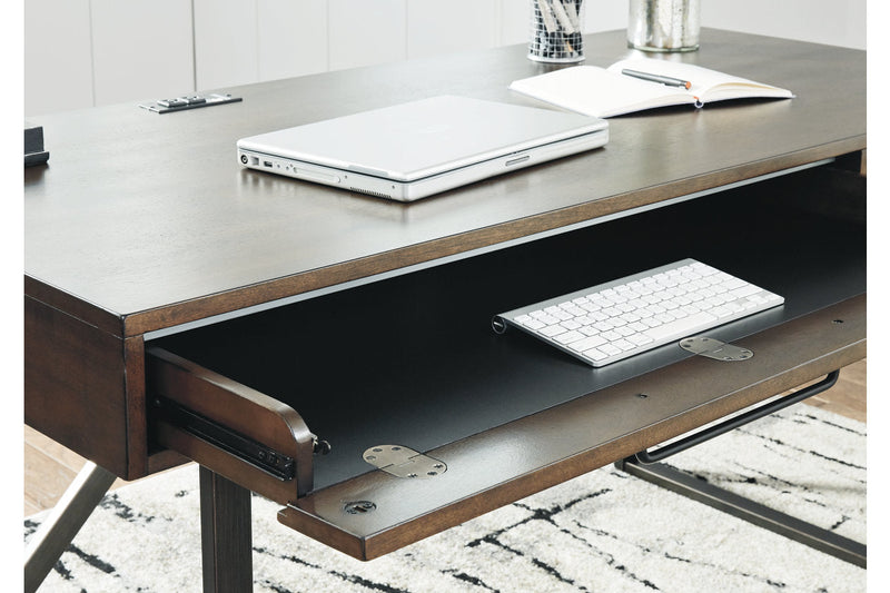 Starmore Brown 60" Home Office Desk - H633-34 - Nova Furniture