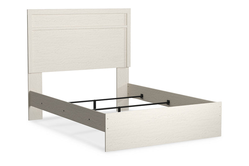 Stelsie White Full Panel Bed - SET | B2588-55 | B2588-86 - Nova Furniture