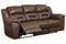 Stoneland Chocolate Reclining Sofa - 3990488 - Nova Furniture
