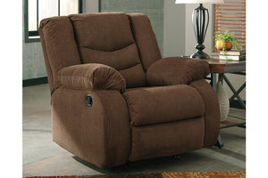 Tulen Chocolate Recliner - 9860525 - Nova Furniture