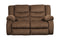 Tulen Chocolate Reclining Loveseat - 9860586 - Nova Furniture