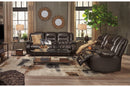 Vacherie Chocolate Reclining Sofa - 7930788 - Nova Furniture