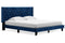 Vintasso Blue King Upholstered Bed - B089-182 - Nova Furniture