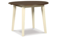 Woodanville Cream/Brown Dining Drop Leaf Table - D335-15 - Nova Furniture