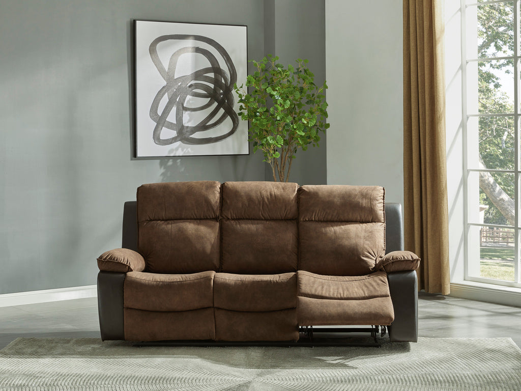 Woodsway Brown Reclining Living Room
