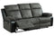 Woodsway Gray Reclining Sofa - 6450488 - Nova Furniture