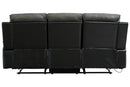 Woodsway Gray Reclining Sofa - 6450488 - Nova Furniture